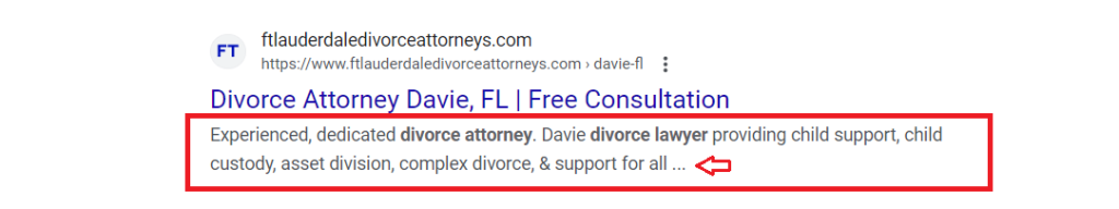 Divorce Lawyer Meta Description