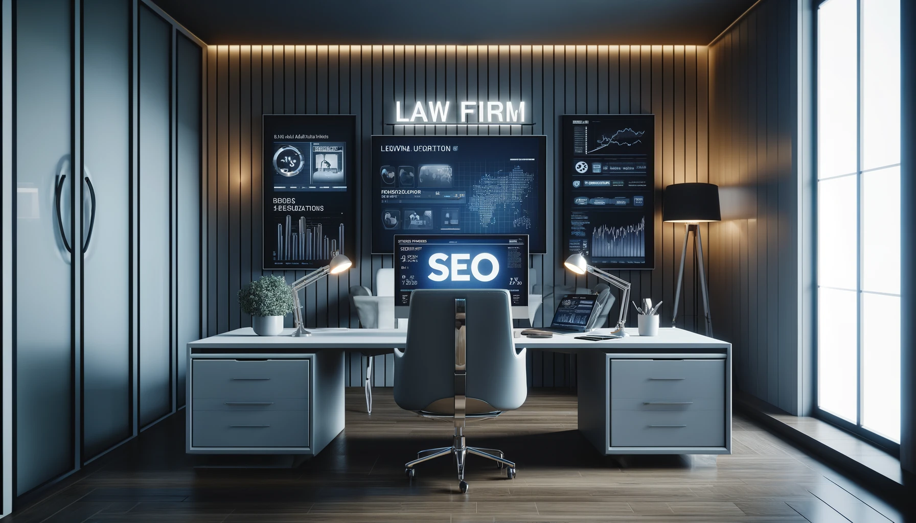 a law firm marketing company using a marketing budget with client reviews form new clients, existing clients and law firm clients in search engines